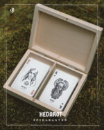 Hedarot: Rommé/Canasta – Doppeldeck in Holzschatulle – Bild 2